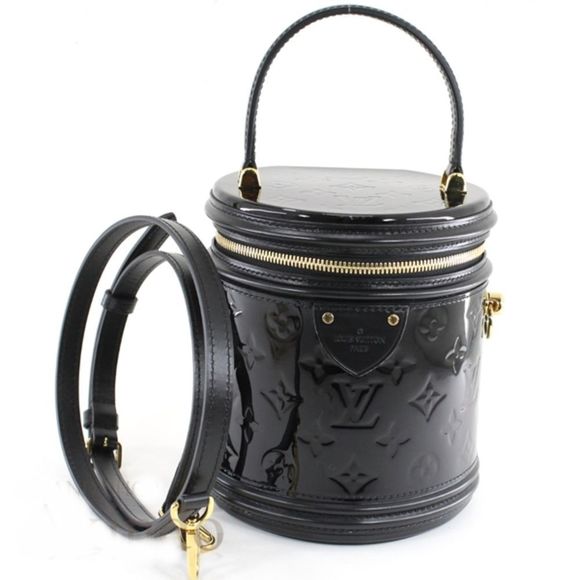 Louis Vuitton Vanity Bag PM Monogram Vernis Black Shoulder Bag - Picture 1 of 6
